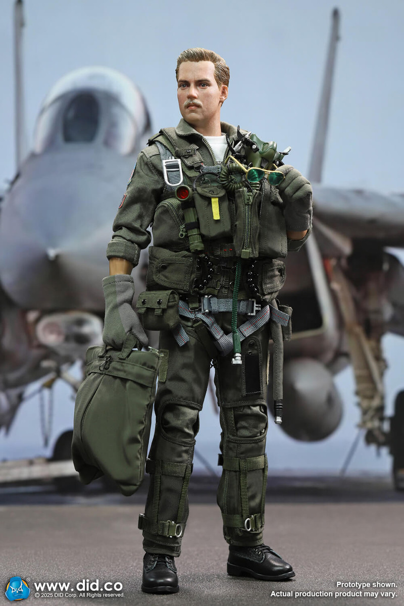 DID MA80182 1/6 US Navy Fighter F-14 Pilot Tom & Nick Figure