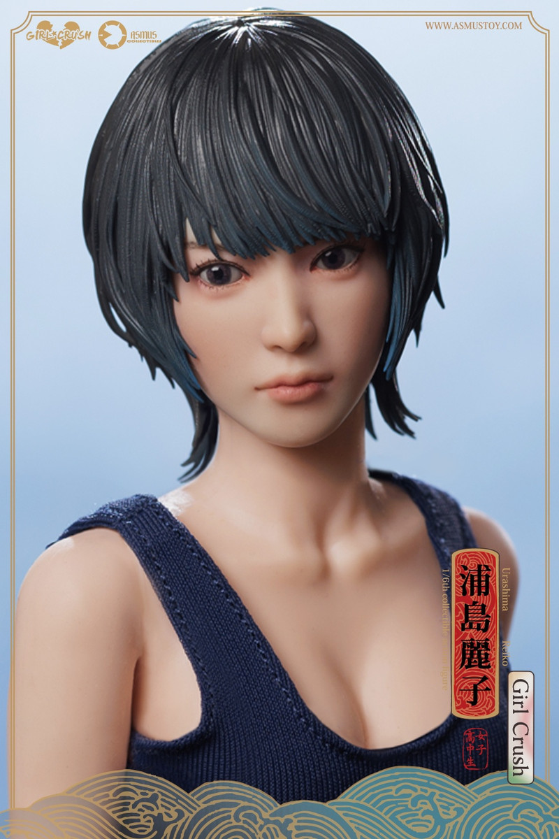 ●ASMUS TOYS 1/6 REIKO GC003 ヘッドのみ● ASMUS TOYS REIKO Girl Crash 1/6 Scale Figure Normal Edition