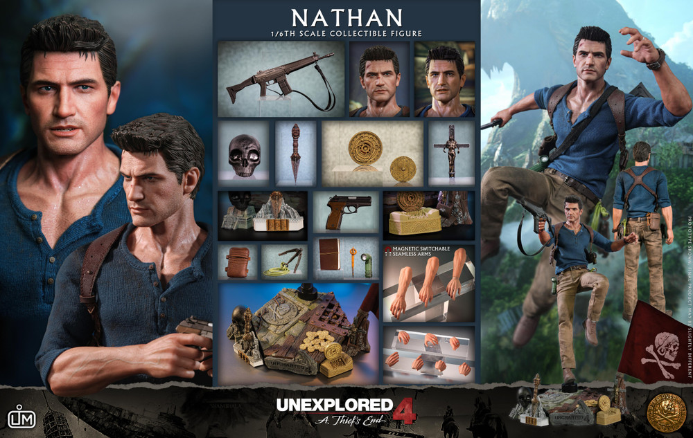 LIMTOYS Nathan drake Uncharted 1/6 scale Figure LIM012