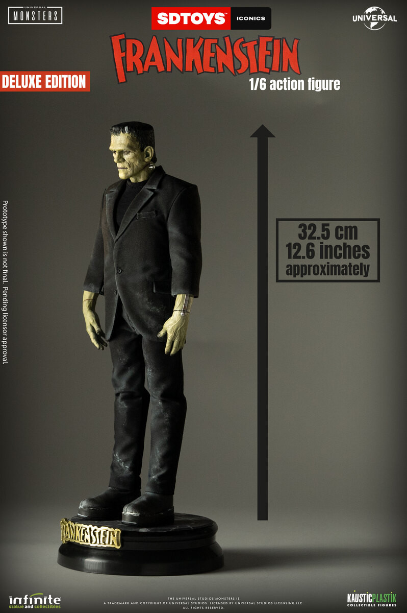 FRANKENSTEIN 'S MONSTER Deluxe Edition Sixth Scale Figure by