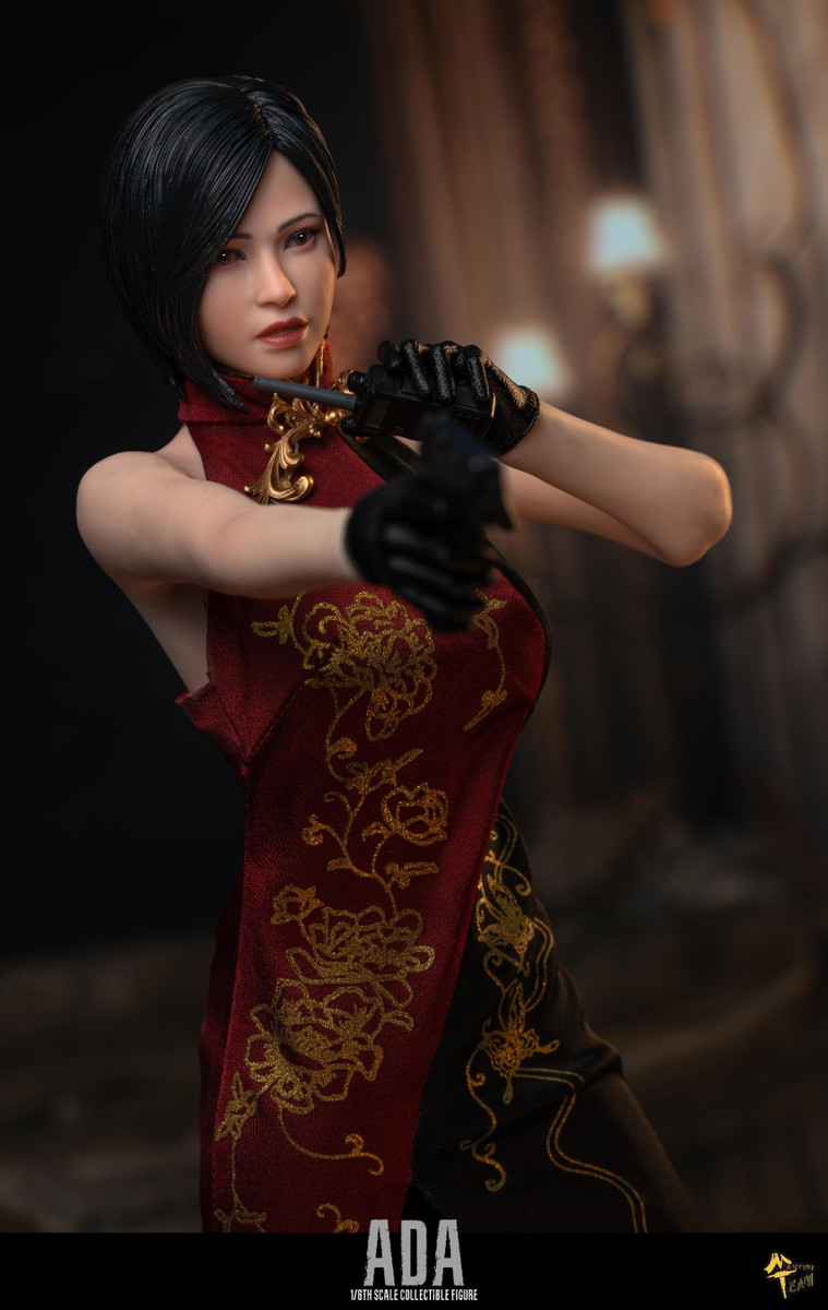チャイナドレスVer. Wong Ada MTTOYS 1/6 Wong,Cheongsam Set:Ada Full Figure Collectible MTTOYS HiPlay ゲームキャラクター
