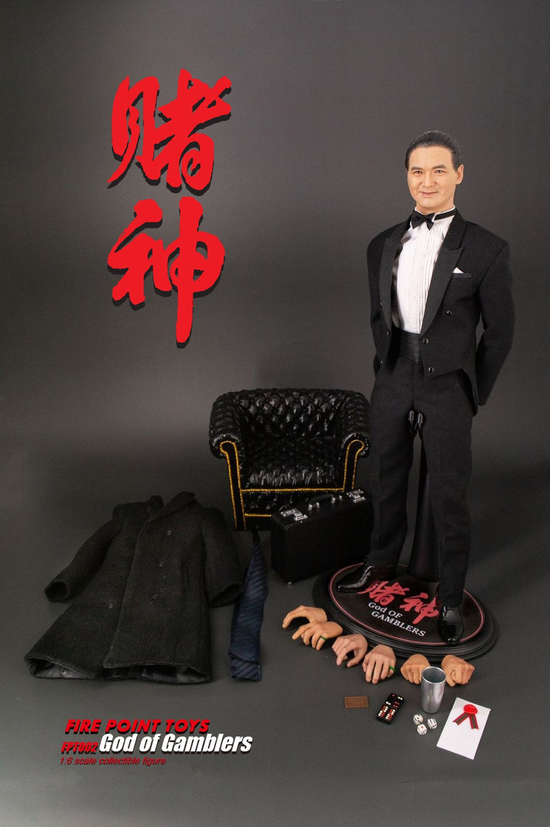Fire Point Toys 1/6 ゴッド・オブ・ギャンブラー 賭神 God Of Gamblers 賭神 chow yun fat sixth scale figure