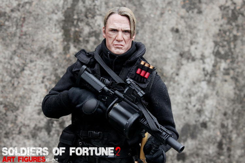 Art Figure-AF 012 Soldiers Of Fortune 2 1/6 action figure-Gunner