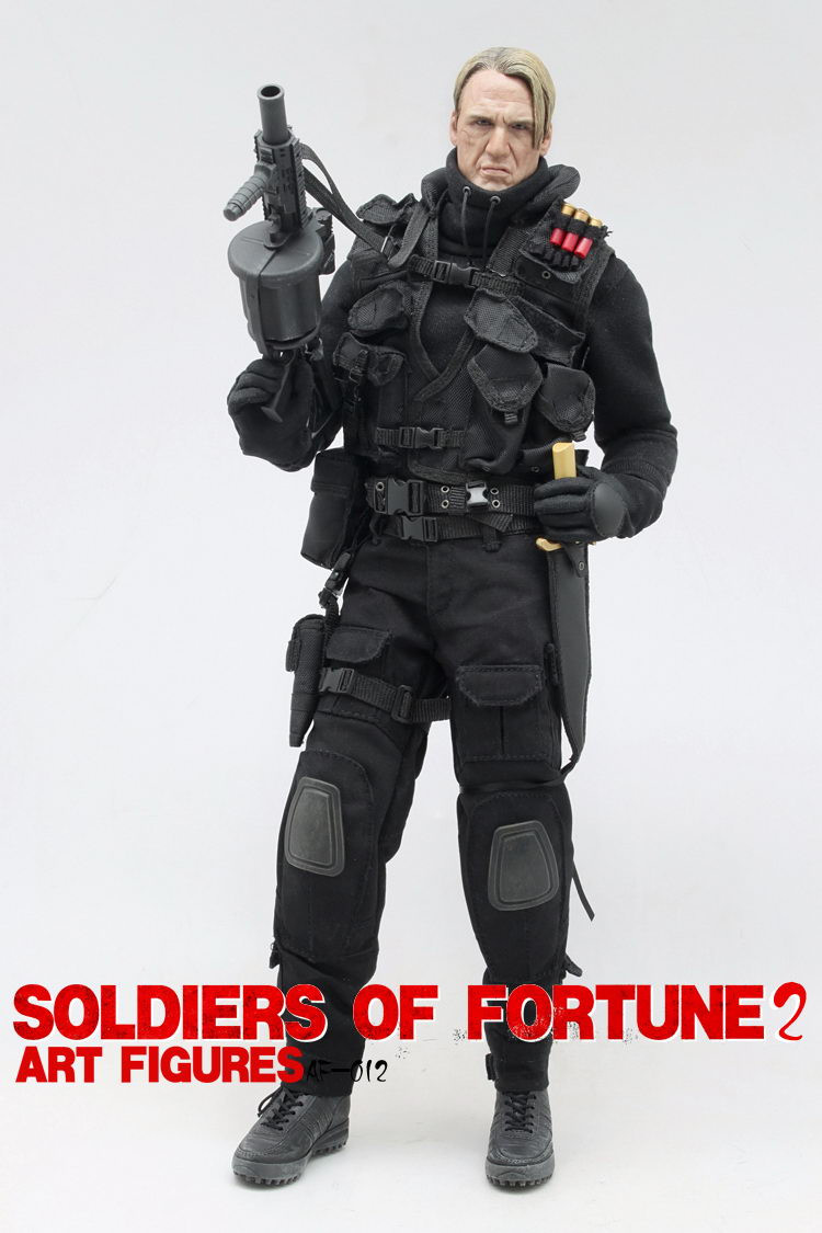 Art Figure-AF 012 Soldiers Of Fortune 2 1/6 action figure-Gunner
