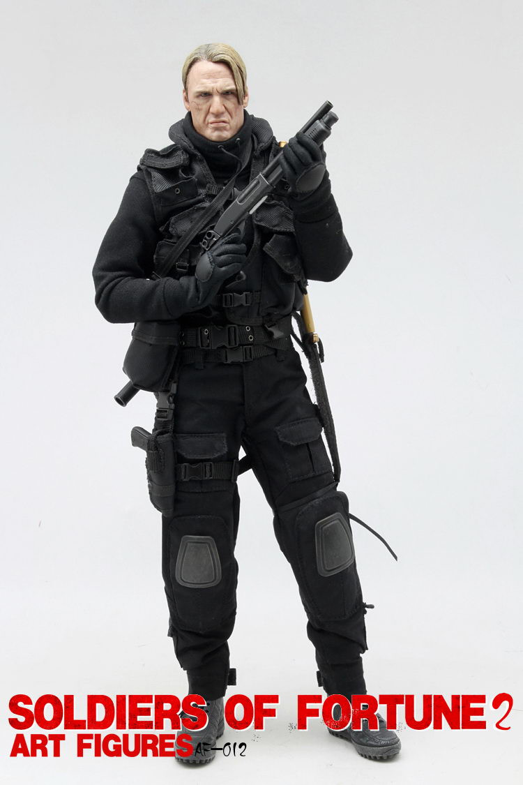 フィギュア　SOLDIERS OF FORTUNE 1/6 アクションフィギュア ArtFigures 1/6 Soldiers of Fortune Van Damme フィギュア