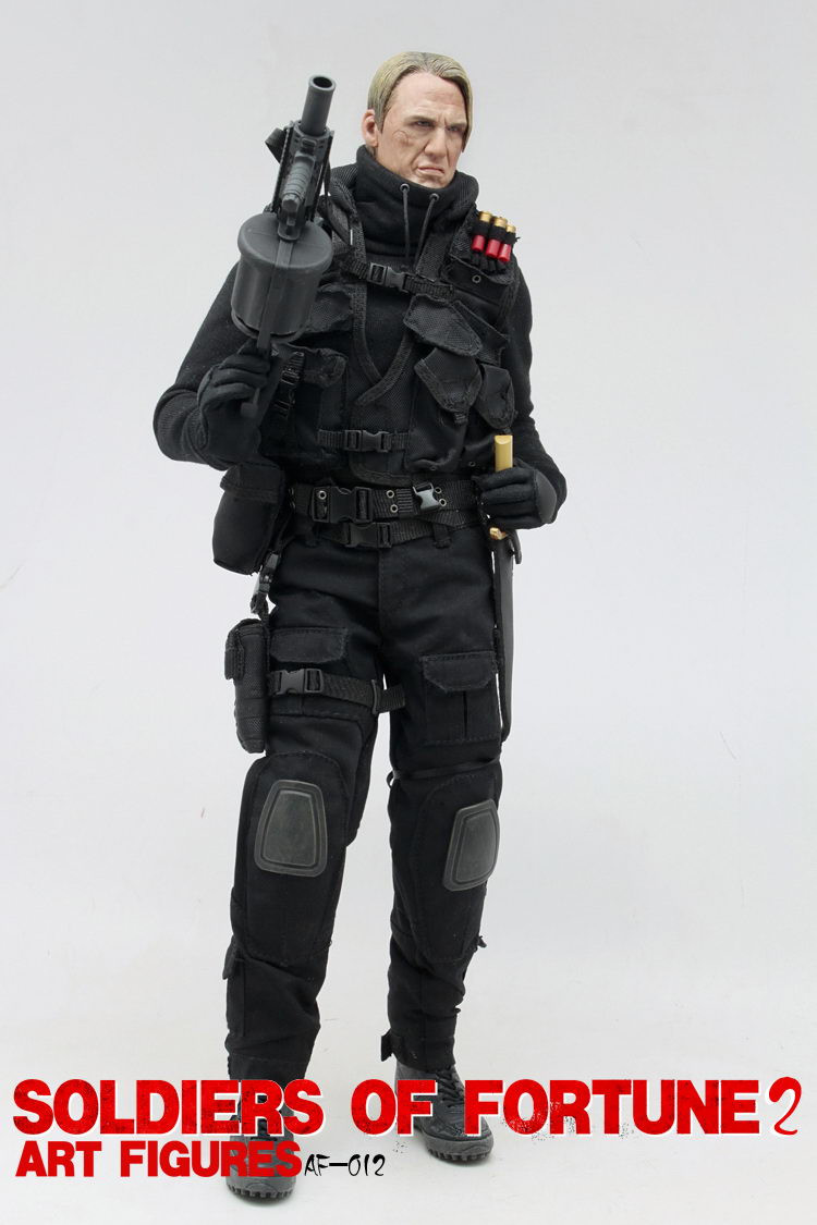 ミリタリー ArtFigures 1/6 Soldiers of Fortune Art Figure-AF 012 Soldiers Of Fortune 2 1/6 action figure-Gunner