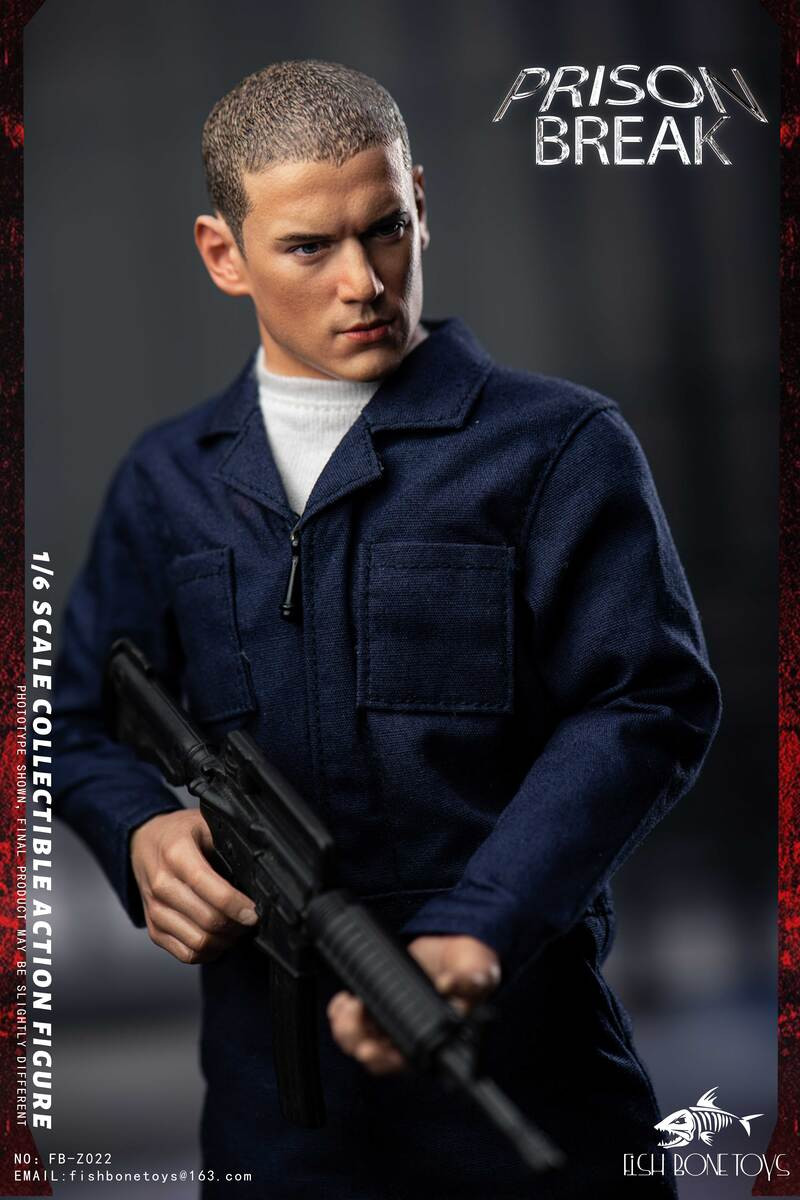 FISH BONE TOYS Prison Break Michael 1/6 Scale Figure |KGHobby