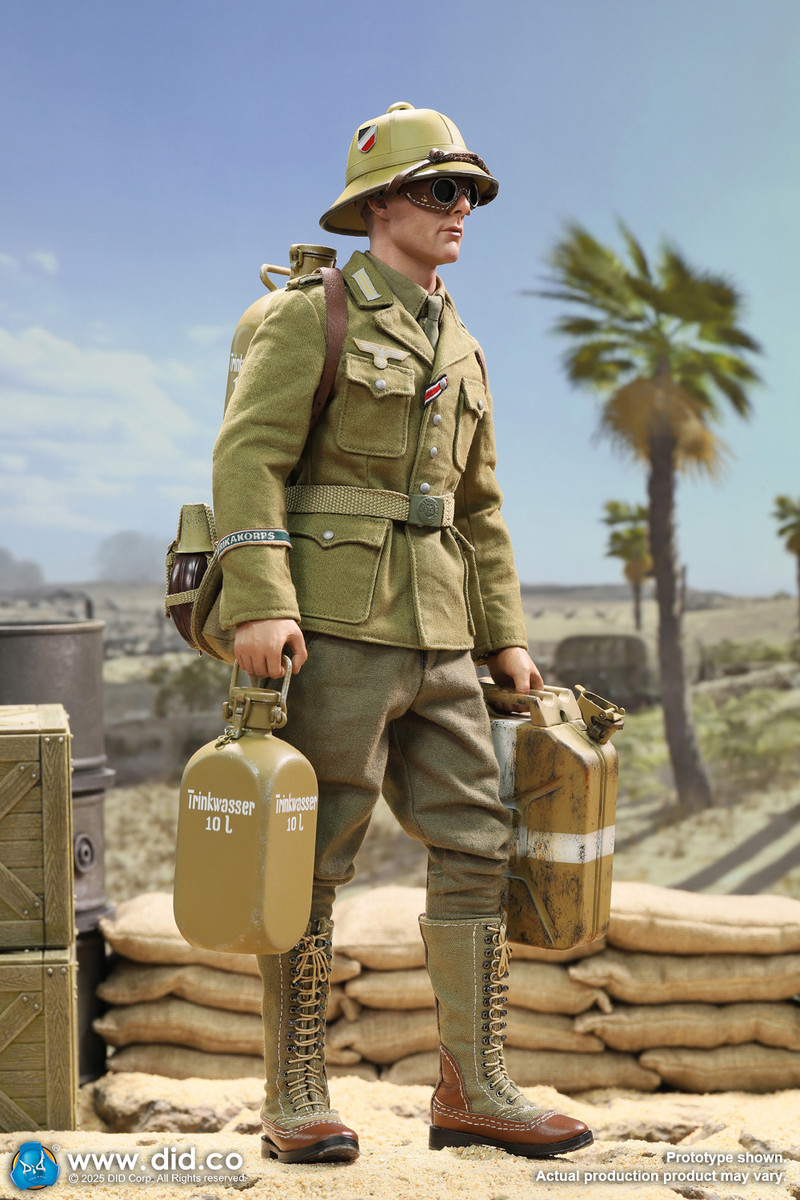 DID D80185 1/6 WWII German Africa Corps Supply Duty & Panzer