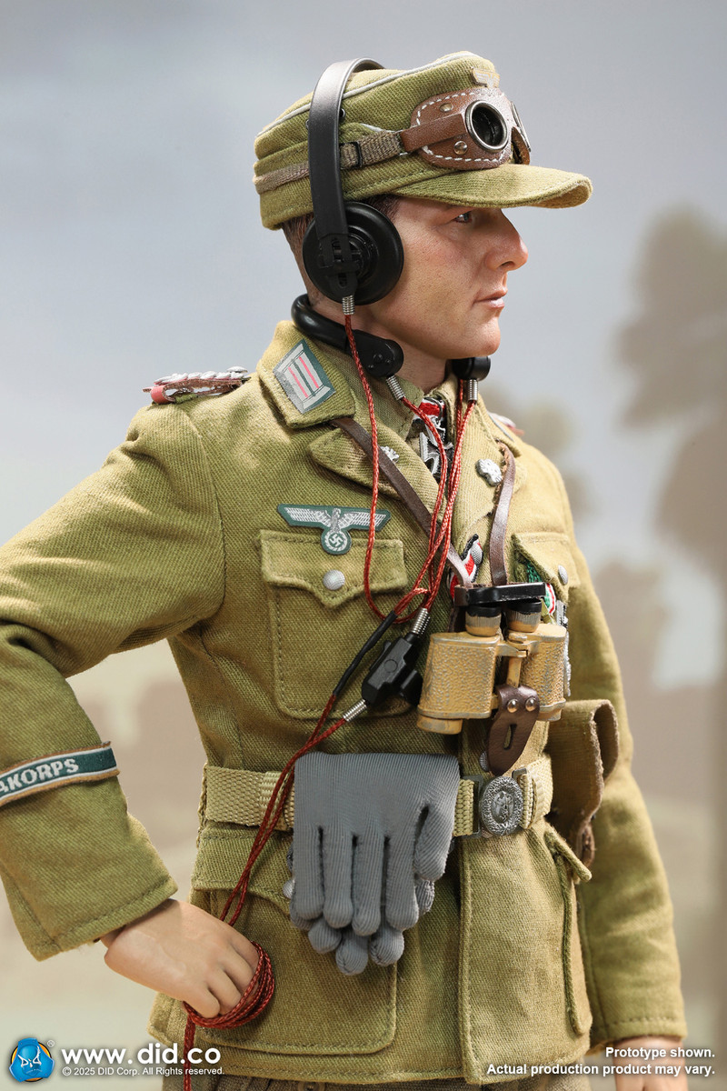 DID D80185 1/6 WWII German Africa Corps Supply Duty & Panzer