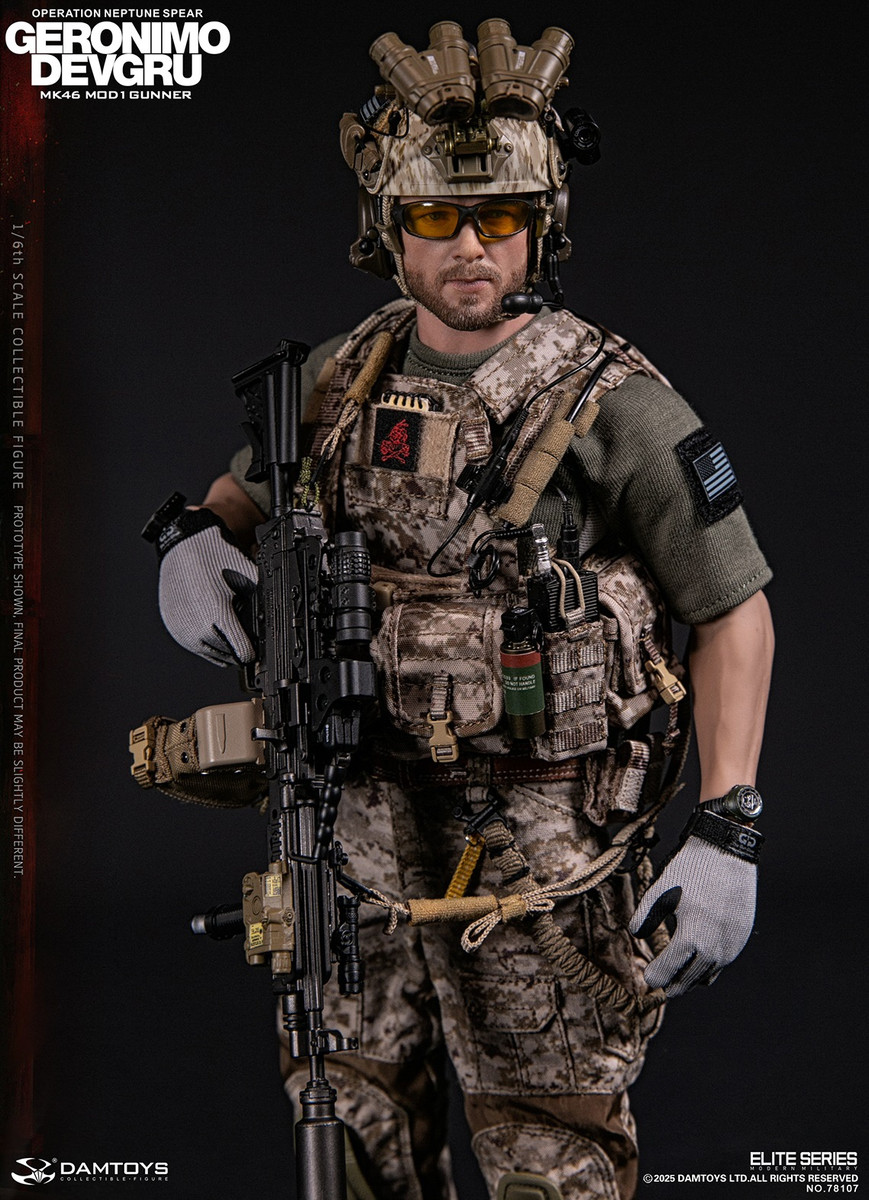 DAMTOYS 1/6　DEVGRU ネプチューン・スピア作戦 ジェロニモ DAMTOYS 78106 1/6 DEVGRU デヴグル アメリカ海軍特殊戦開発