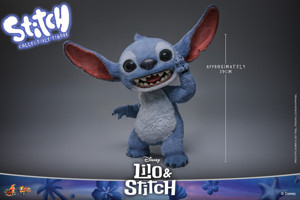 Hot Toys MMS815 Stitch Collectible Figure | Lilo & Stitch | KGHobby