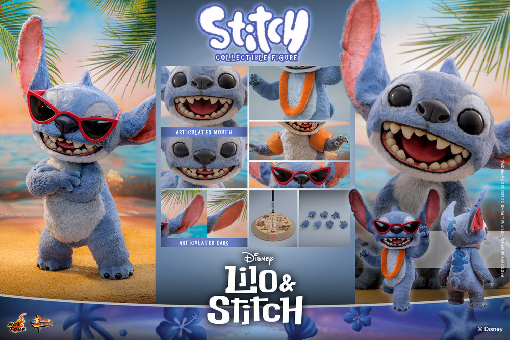 Hot Toys MMS815 Stitch Collectible Figure | Lilo & Stitch | KGHobby