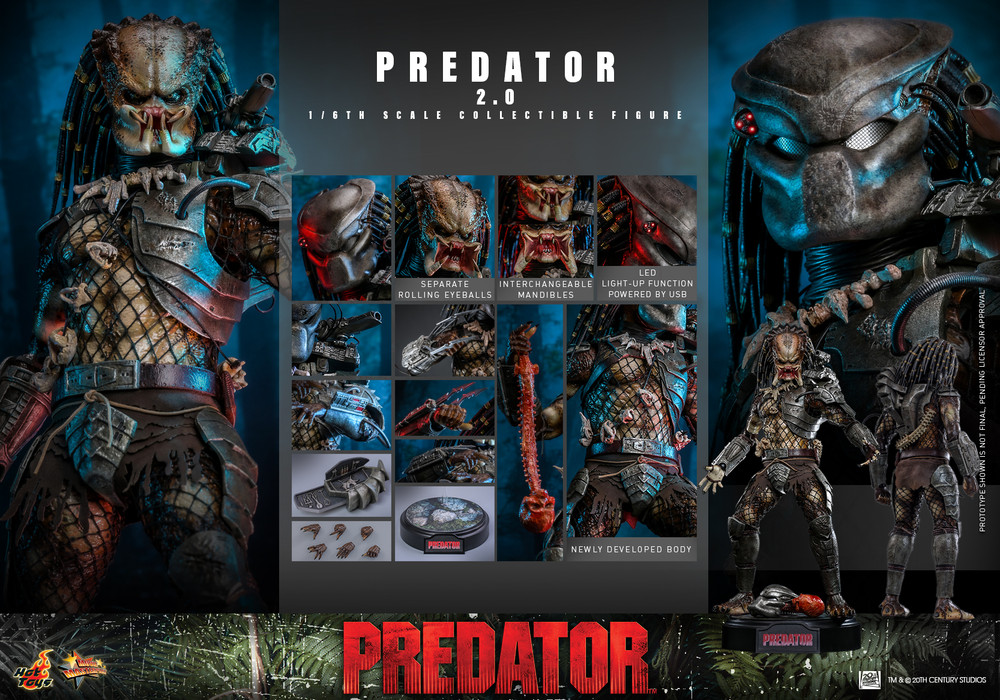 Hot Toys Predator 2.0 Sixth Scale Figure – Predator