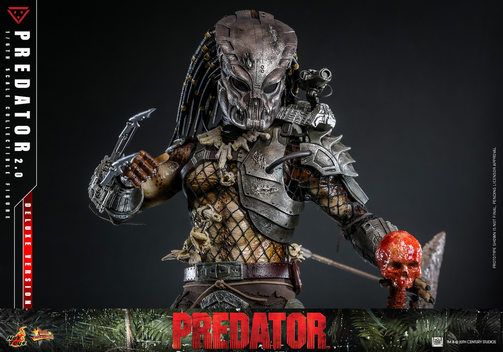 Hot Toys MMS817 Predator (2.0) Deluxe 1/6 Scale Figure | kghobby