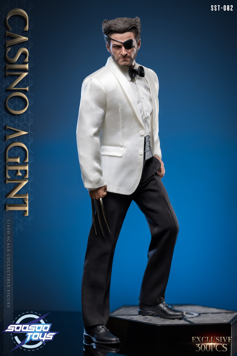 SooSooToys SST082 Casino Agent 1/6 Scale Figure – Wolverine