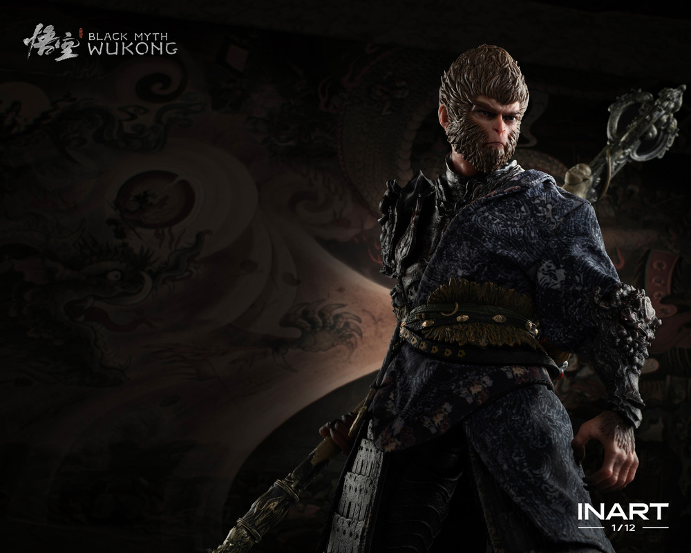 Inart Black Myth: Wukong The Destined One 1/12 Scale Figure