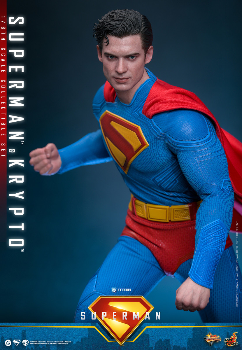 Hot Toys 1/6 Superman & Krypto Sixth Scale Figure Set - DC