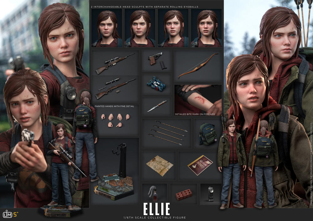 Lim Toys Ellie 1/6th Scale Figure LS+02 – The Last of Us