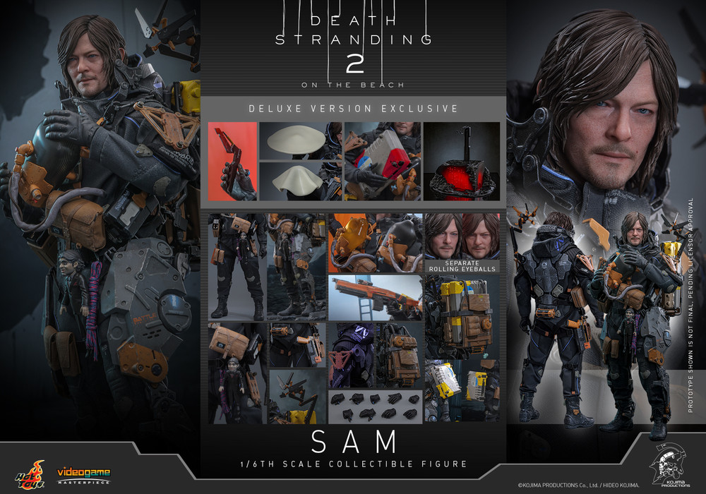 Hot Toys VGM76 Sam Deluxe Version – 1/6 Scale Figure | Death