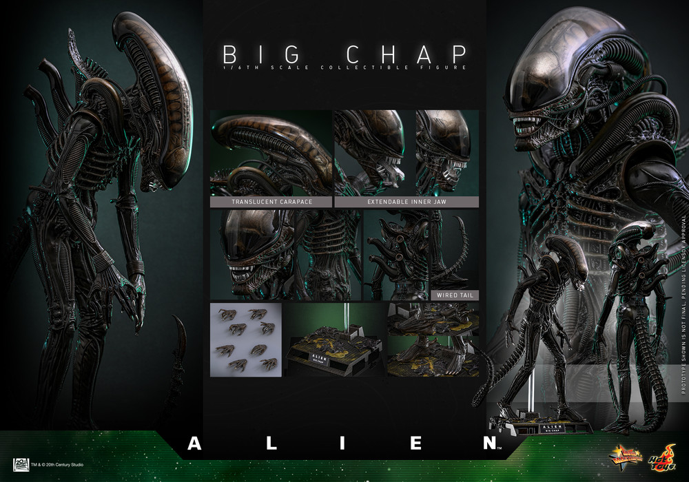 Hot Toys MMS826 Big Chap – 1/6 Scale Figure | Alien (1979