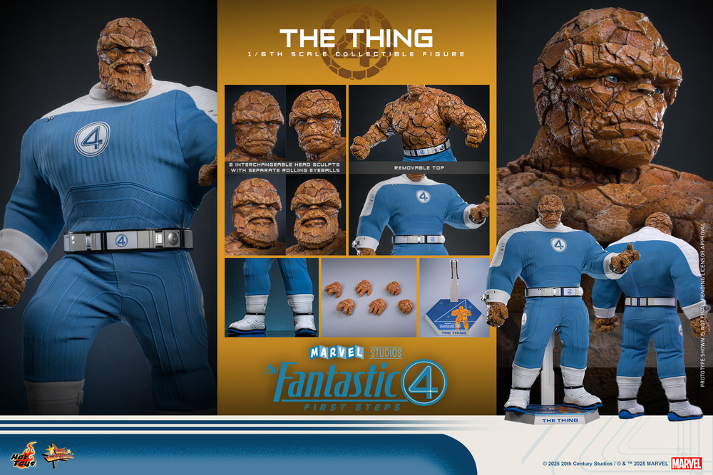 Hot Toys MMS813 The Thing – 1/6 Scale Figure | Fantastic Four