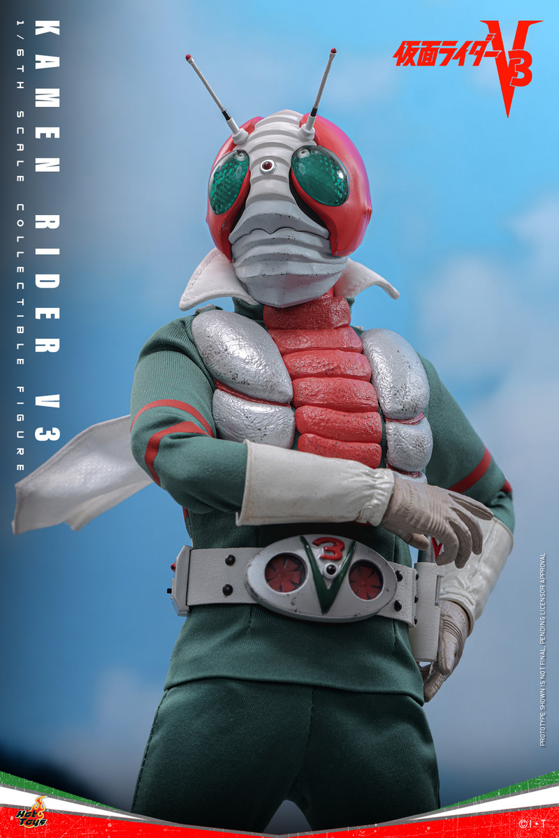 Hot Toys Kamen Rider V3 TMS162 1/6 Figure | KG Hobby, image size:800x1200
