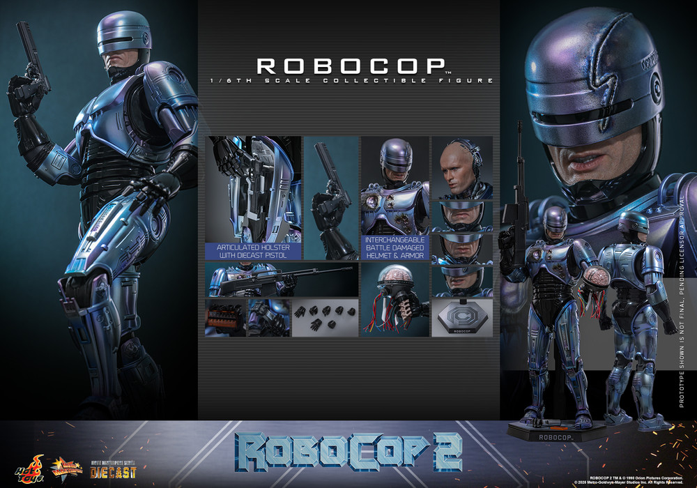 Hot Toys RoboCop 2 MMS827D74 1/6th Scale Collectible Figure