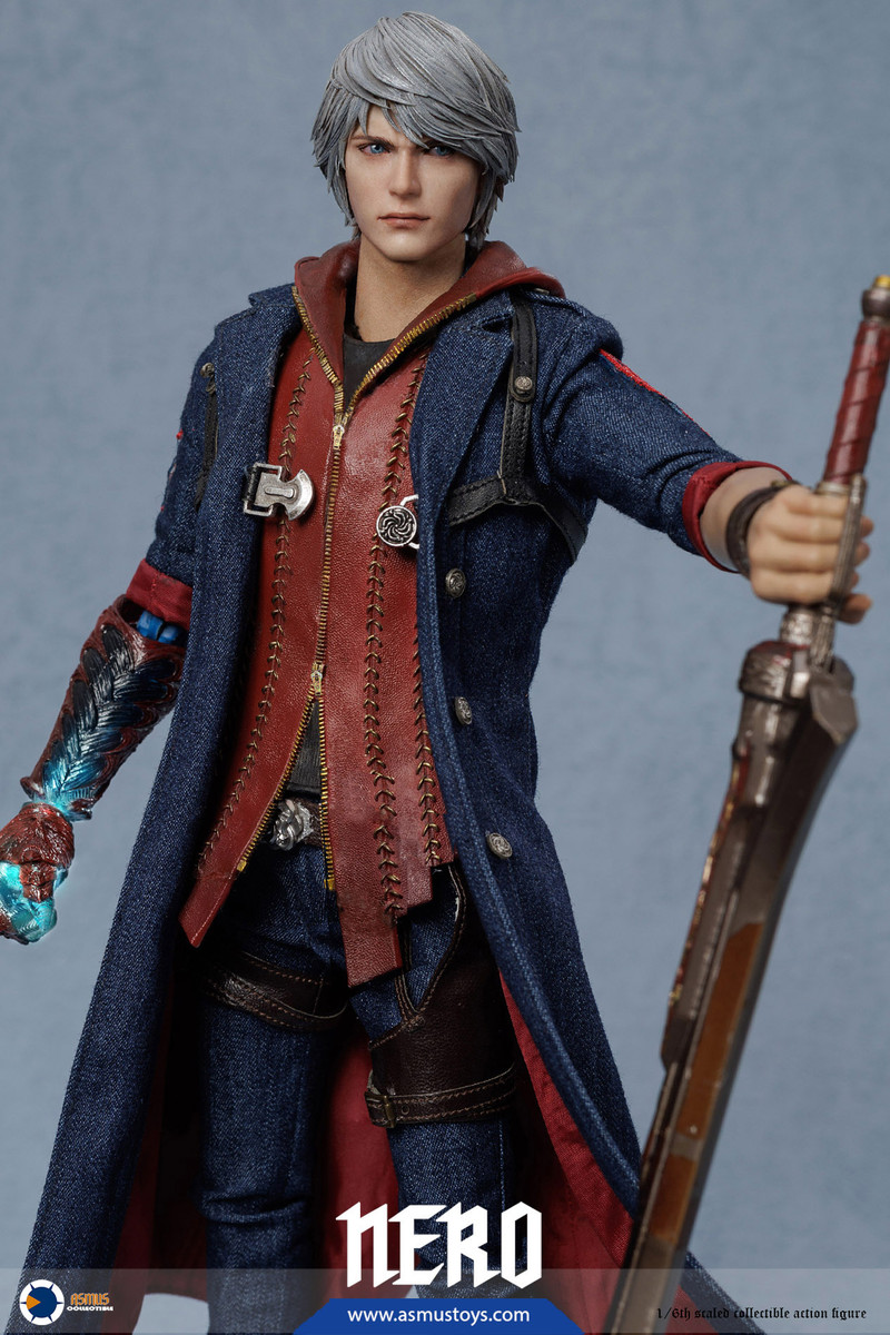 asmustoys デビルメイクライ ネロ1/6フィギュア デビルメイクライ5のネロの1/6スケール可動フィギュア♪】ASMUS