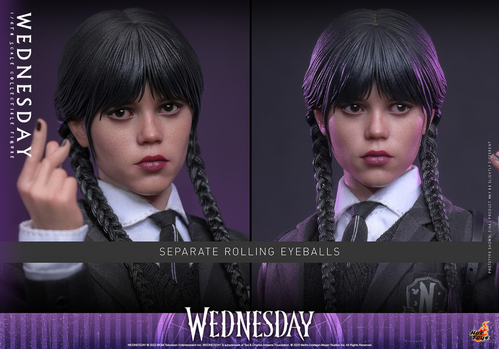 Hot Toys Wednesday TMS135 1/6 Scale Collectible Figure | KGHobby