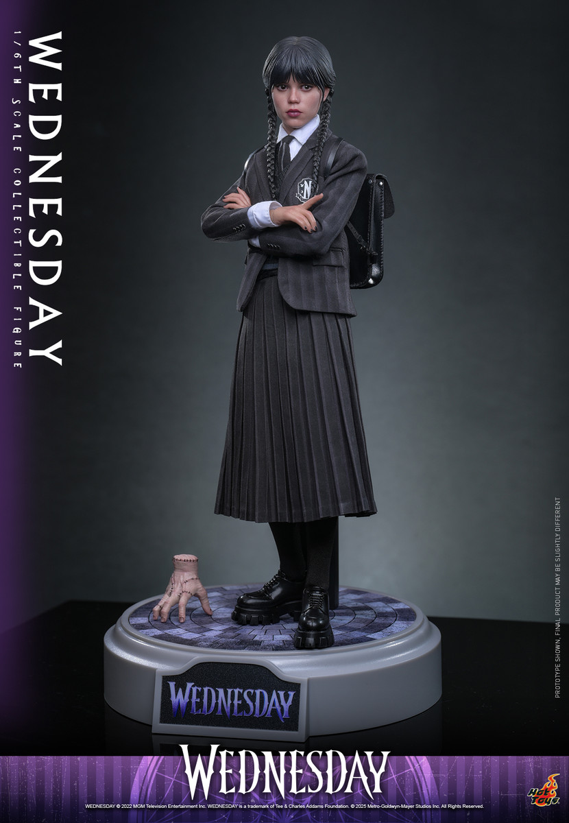 Hot Toys Wednesday TMS135 1/6 Scale Collectible Figure | KGHobby