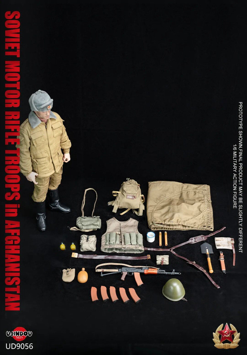 UJINDOU UD9056 1/6 Scale Soviet Motor Rifle Troops in Afghanistan