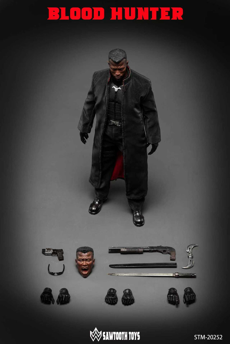 Sawtooth STM-20252 ヴァンパイア ブレイド 1/12Blade Sawtooth 1/12 Blade Blood Hunter Figure