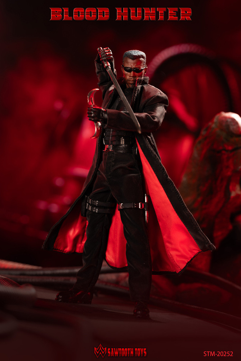 Sawtooth STM-20252 ヴァンパイア ブレイド 1/12Blade Sawtooth 1/12 Blade Blood Hunter Figure