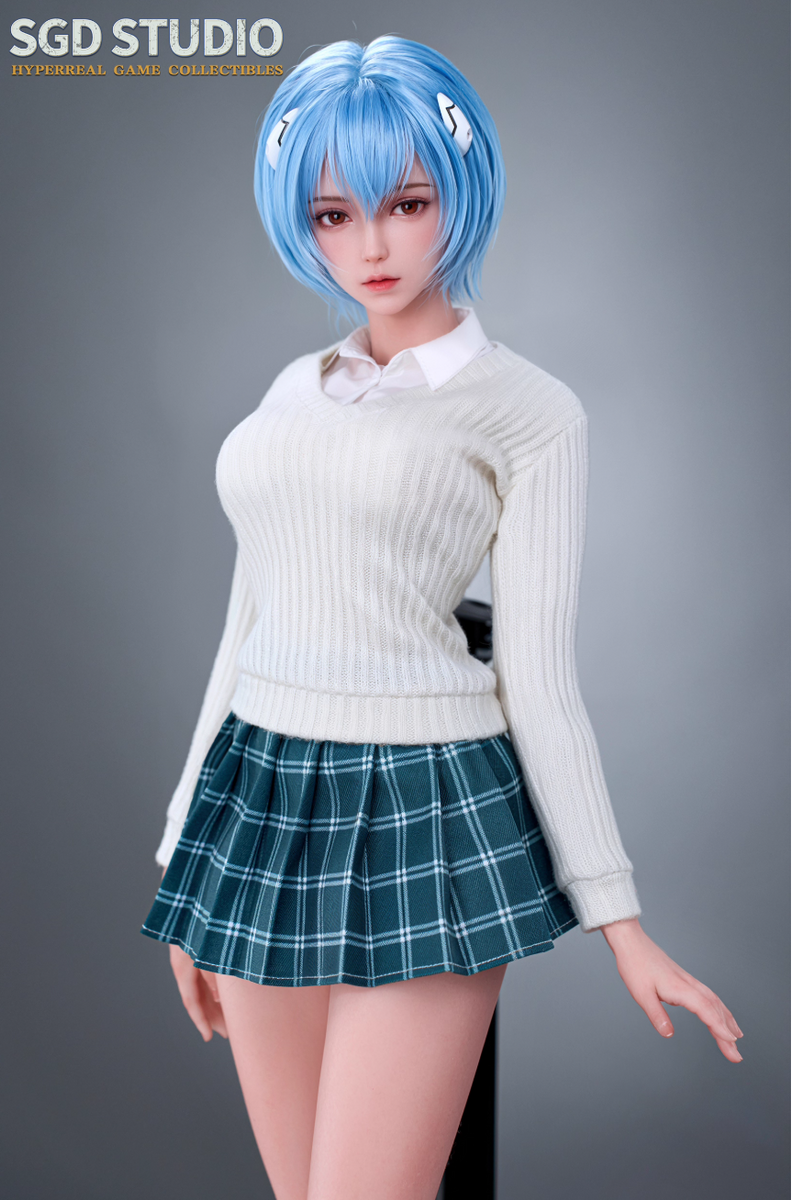 SGD Studio エヴァンゲリオン 1/3 綾波レイドール SGD Studio 1/3 Ayane Rei Anime EVA FG005 Silicone Figure