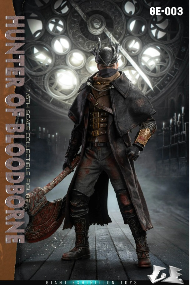 Giant Exhibition Toys GE-003 Bloodborne Hunter 1/6 Scale