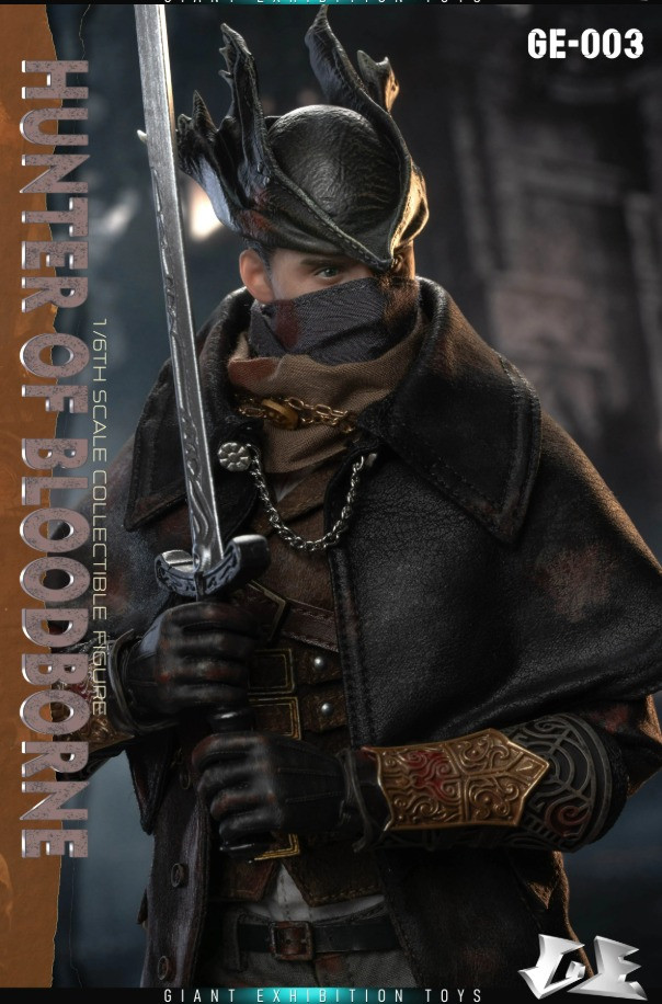 Giant Exhibition Toys GE-003 Bloodborne Hunter 1/6 Scale
