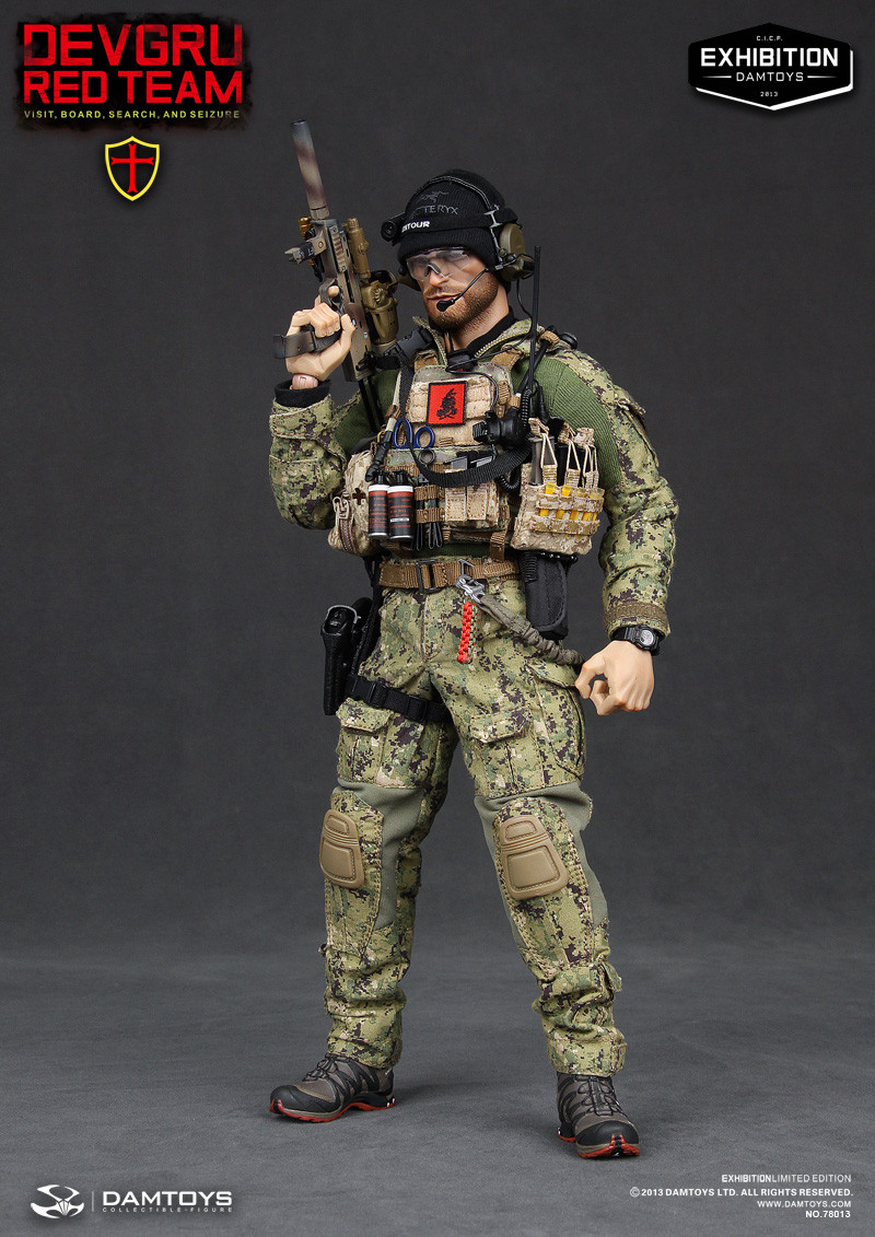 Damtoys 1/6 DEVGRU RED TEAM-VBSS action figure-2013 ACG Expo