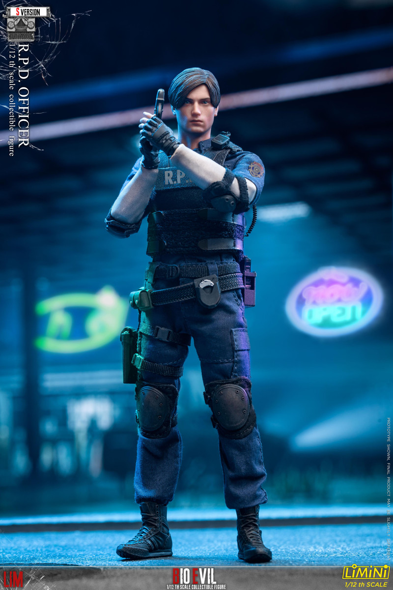 LIMTOYS 1/12 Scale R.P.D Officer Version S (Reissue) Figure