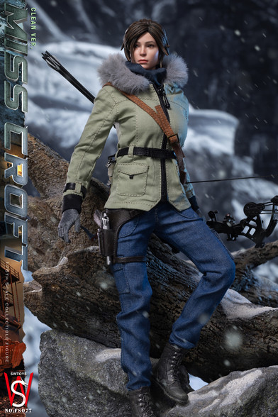 SWTOYS FS077A 1/6 Scale Lara Croft Regular Version Action Figure | KGHobby