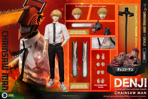  ASMUS TOYS CSM001 Chainsaw Man Denj