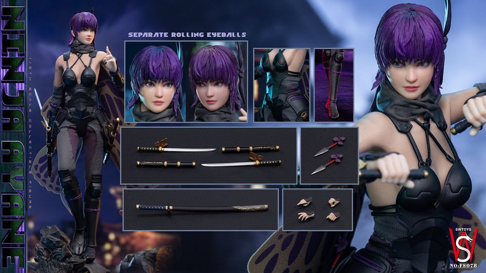 SWTOYS FS078 Ninja Ayane 1/6 Scale Action Figure | Collectible