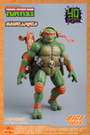 BIGFTOYS BIGF-003 1/6 scale Donatello 40th Anniversary figure standing with bo staff and tech goggles