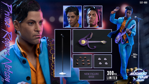 Soosootoys SST081 High Priest of Pop 2.0 1/6 scale figure in Tiffany Blue suit.