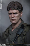 Close up of Willem Dafoe head sculpt on Damtoys DMS047 figure. High definition skin texture and realistic hair sculpt.