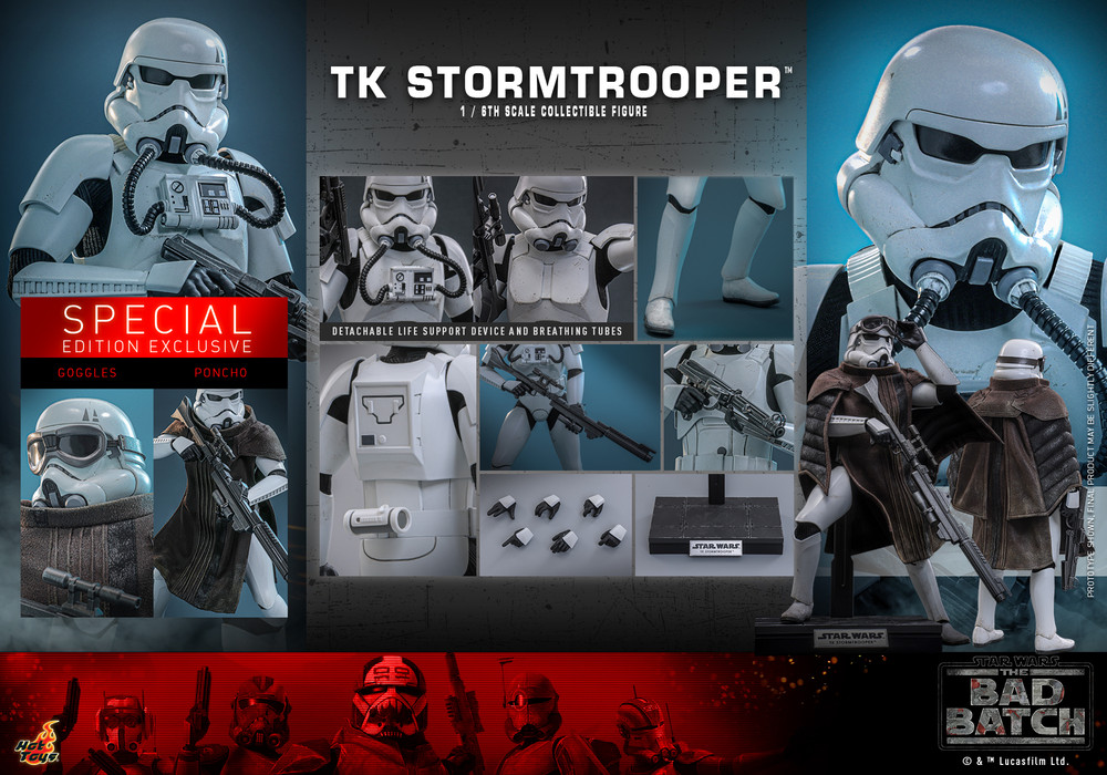 Hot Toys TMS175B TK Stormtrooper Special Edition - KGHobby