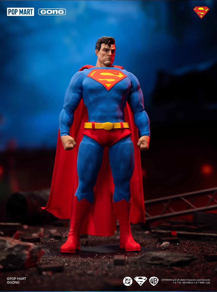 POP MART Gong Studio GONG-015 1/12 Batman: Hush - Superman Action