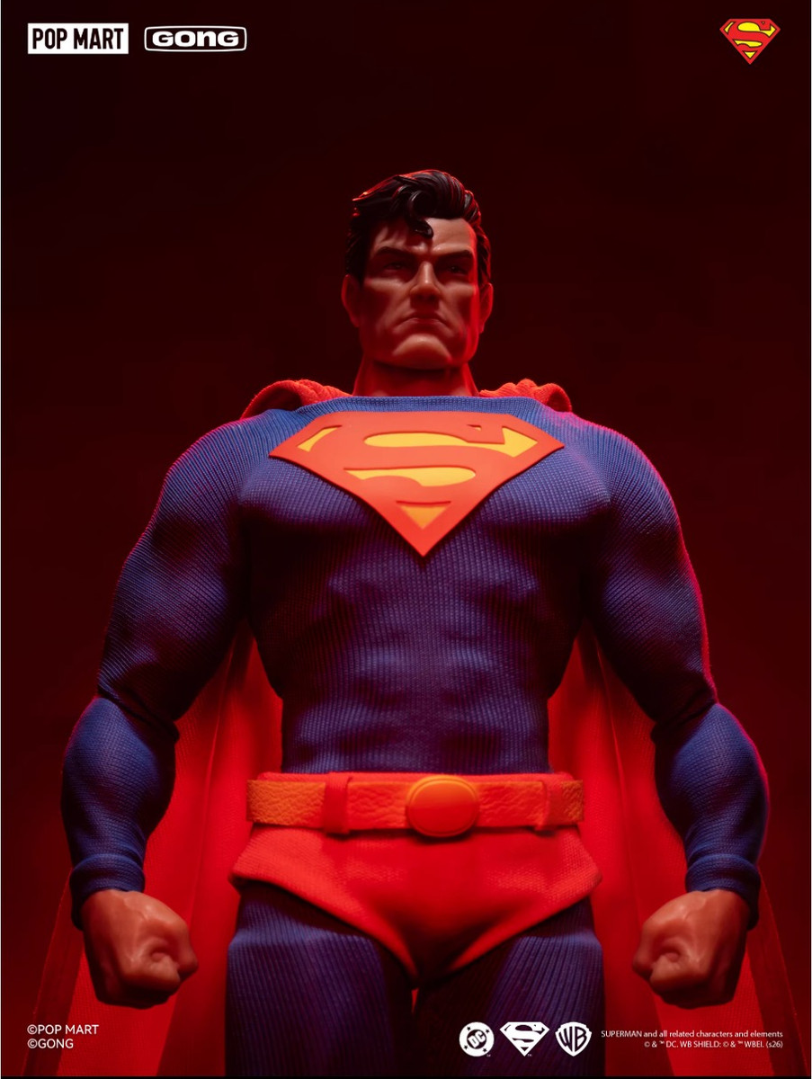 POP MART Gong Studio GONG-015 1/12 Batman: Hush - Superman Action