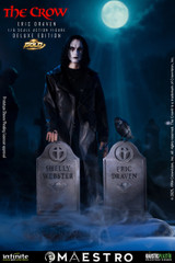 Kaustic Plastik The Crow Eric Draven 1/6 Luxury Action Figure Rooted Hair Deluxe Edition GOLD