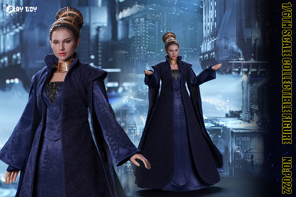 Play Toy The Senator 1/6 フィギュア パドメ・アミダラ Play Toys The Senator Princess Amidala 1/6 Figure