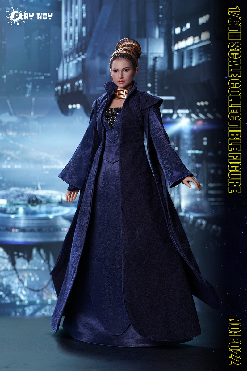 Play Toy The Senator 1/6 フィギュア パドメ・アミダラ Play Toys The Senator Princess Amidala 1/6 Figure